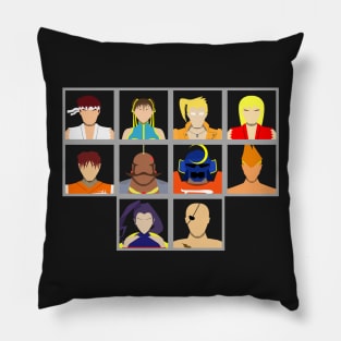 Select Your Character-Street Fighter Alpha Pillow