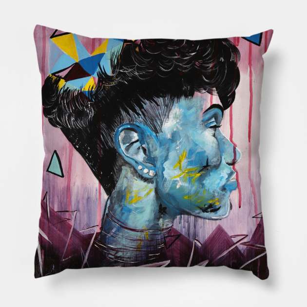 Pythagorean Theorem of a Black Woman Pillow by Store619