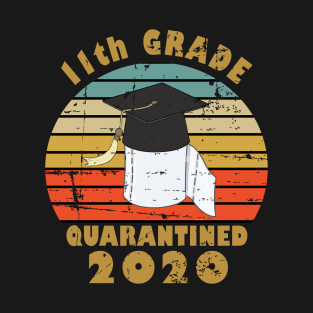11th Grade Quarantined Toilet Paper 2020 11th Grade Graduation T-Shirt