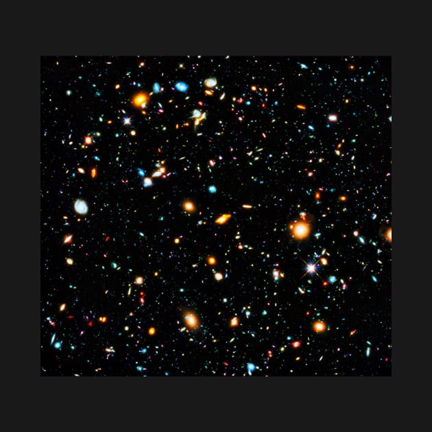 Hubble eXtreme Deep Field (L) by headrubble