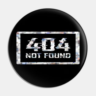 404 Not Found Pin