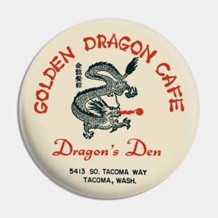 Golden Dragon Cafe Pin