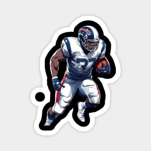 American Football Offensive End Magnet