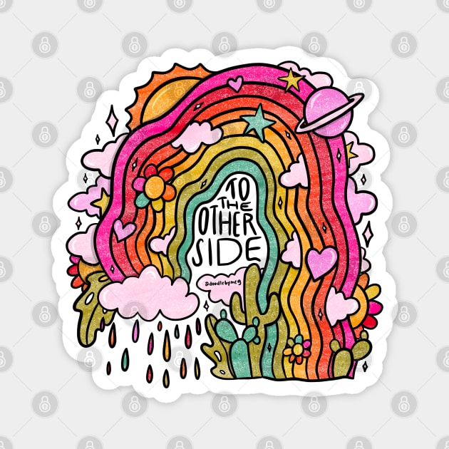 Other Side Magnet by Doodle by Meg