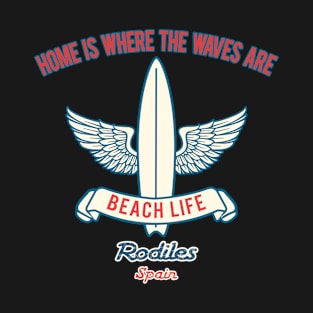 Rodiles surf slogan T-Shirt