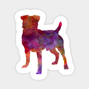 German Hunting Terrier in watercolor Magnet