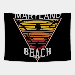 Beach happiness in Maryland Tapestry