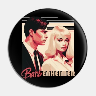 Barbie x Oppenheimer | Barbenheimer retro Pin