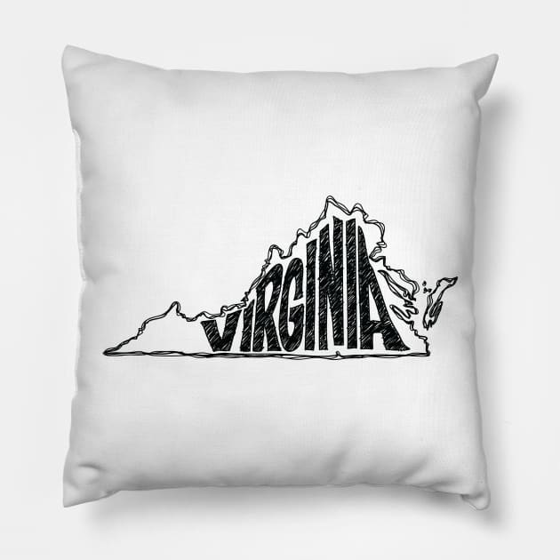 Virginia Pillow by thefunkysoul