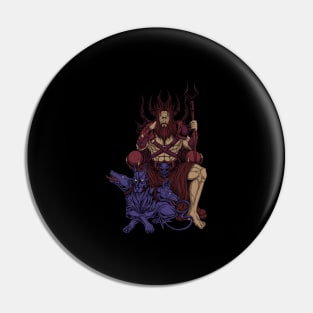 God of Greek mythology - Pluton Hades Pin