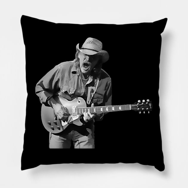 Dickey Betts Pillow by Eno No Ger