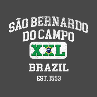 Sao Bernardo do Campo, Brazil - XXL Athletic design T-Shirt