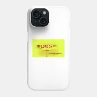 London Avenue, Upland, California by Mistah Wilson Phone Case