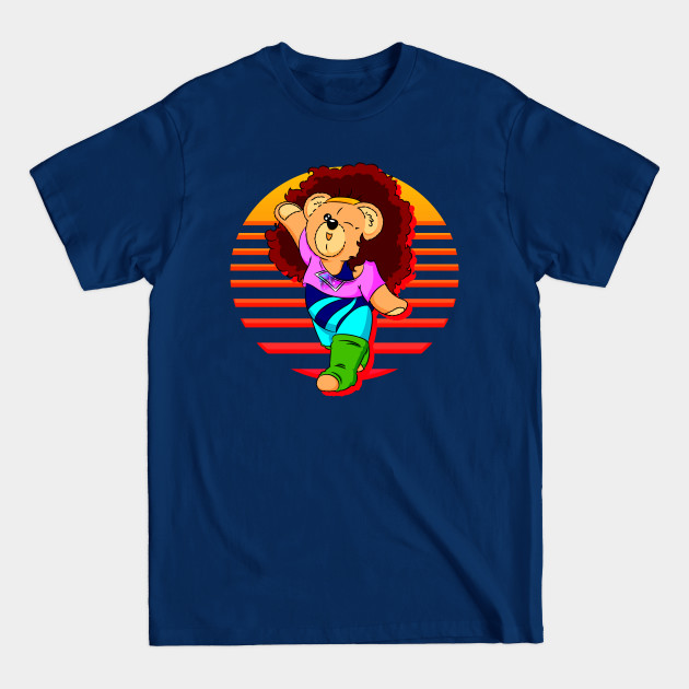 Discover Workout Bear - 80s - T-Shirt