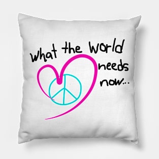 Love peace Pillow