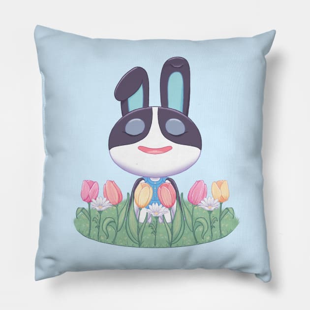 Dotty Pillow by clumsytaco