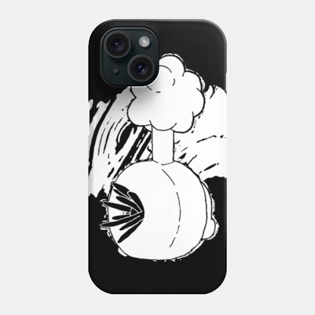 Plumbus White Ink Phone Case by ThreadChef