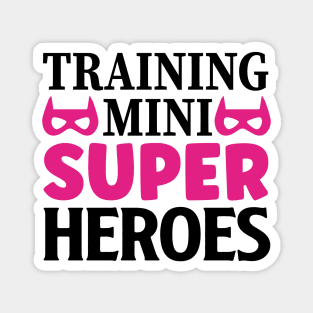 Training Mini Super HEROS Magnet