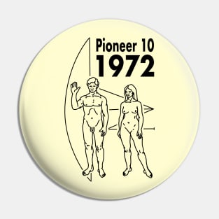 Pioneer 10 - 1972 Pin