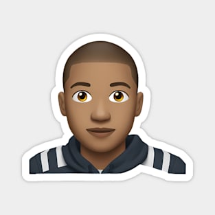 mbappe emoji Magnet