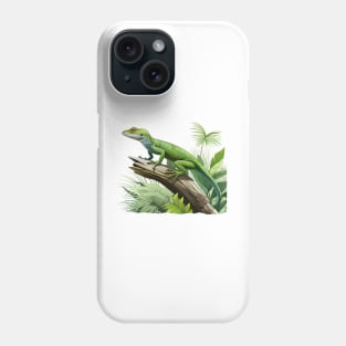 Green Anole Phone Case
