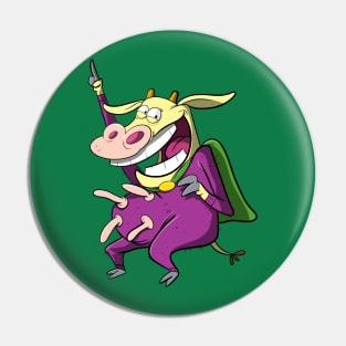 Super Cow Pin