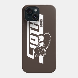 SLOTH STYLE WHITE Phone Case