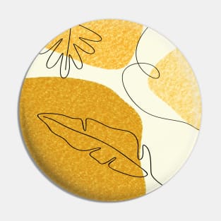 Abstract Life Pin