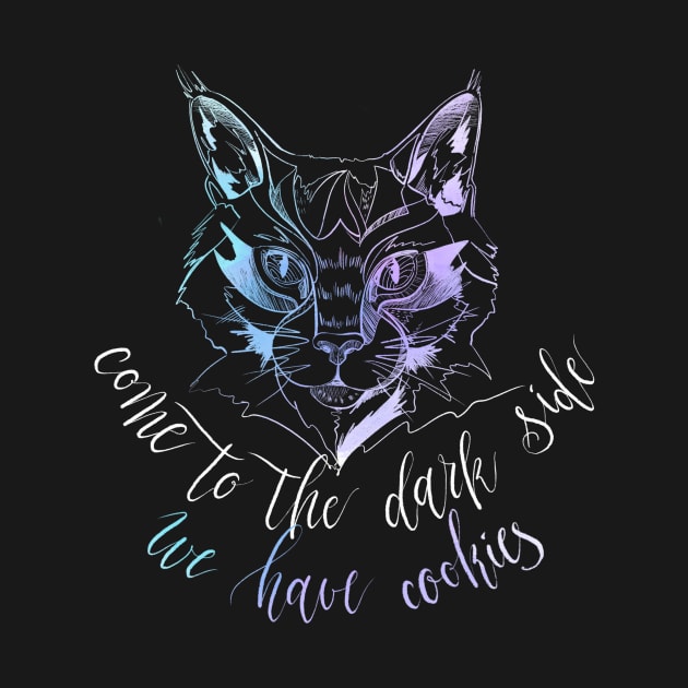 Come to the dark side we have cookies-Cat by meridiem