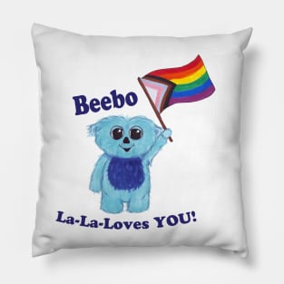 Beebo Loves You! Pillow