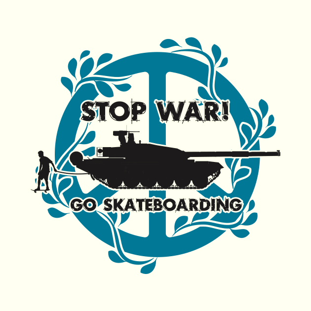 van King - Sk8 against the War - Peace by vanKing