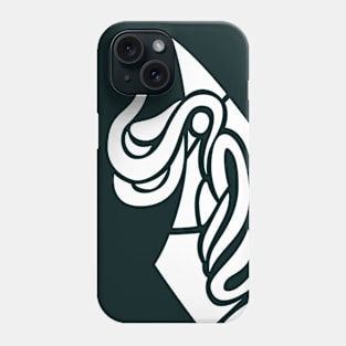 Imaginary Tentacle Creature (White) Phone Case