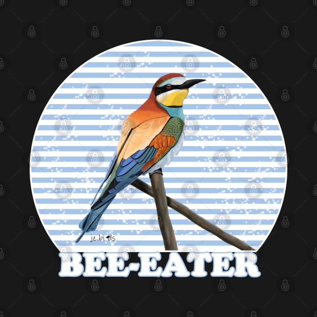 Bee-Eater Bird Watching Birding Ornithologist Gift by jzbirds