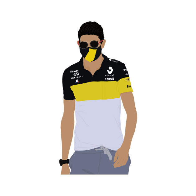 Esteban Ocon for Renault 2020 by royaldutchness