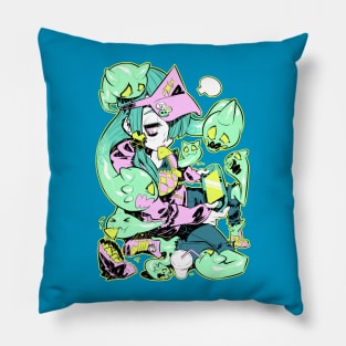 Ghost girl Pillow