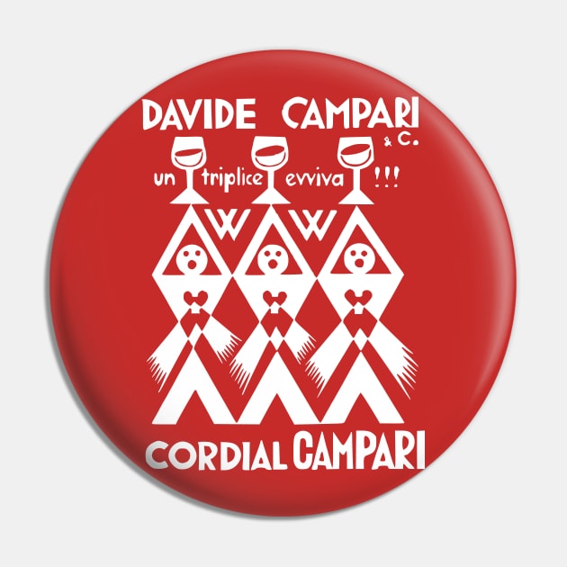 Campari vintage Pin by ezioman