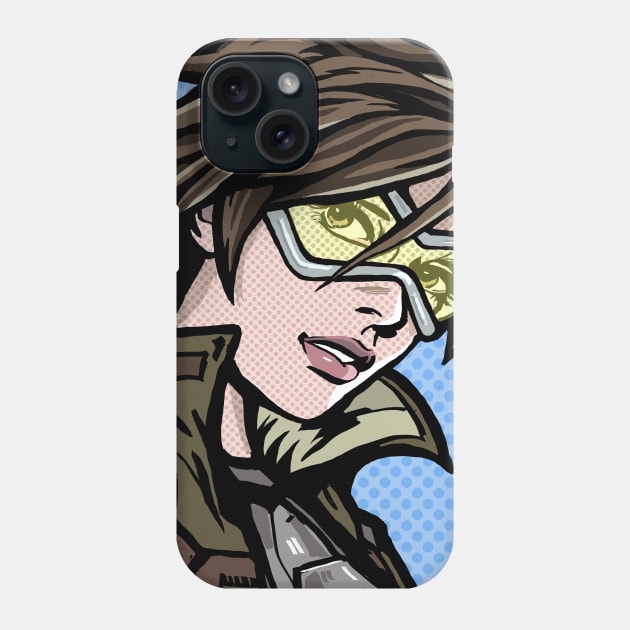 Tracer Lichtenstein Phone Case by FanboyMuseum