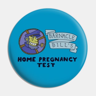 Barnacle Bill's Home Pregnancy Test Pin