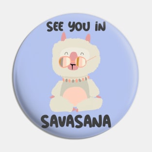 See you in savasana Pin