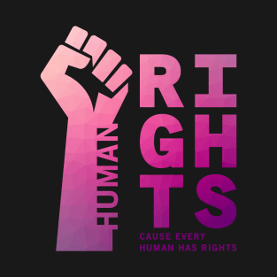 Human Rights Fist Up Illustration 01 T-Shirt