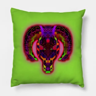 Aries 8c Chartreuse Pillow