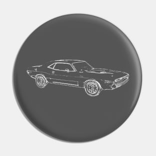 Dodge Challenger 70 Pin