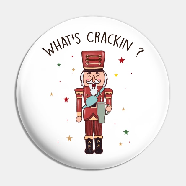 Whats cracking Pin by MZeeDesigns