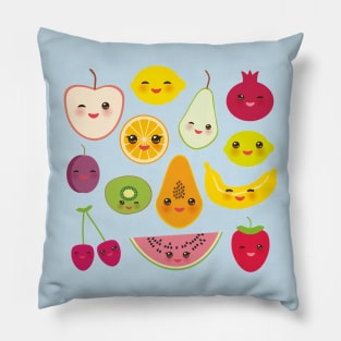 Cute Juicy Fruits Pillow