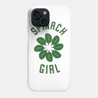 Spinach Girl Ring Of Leaves I Phone Case