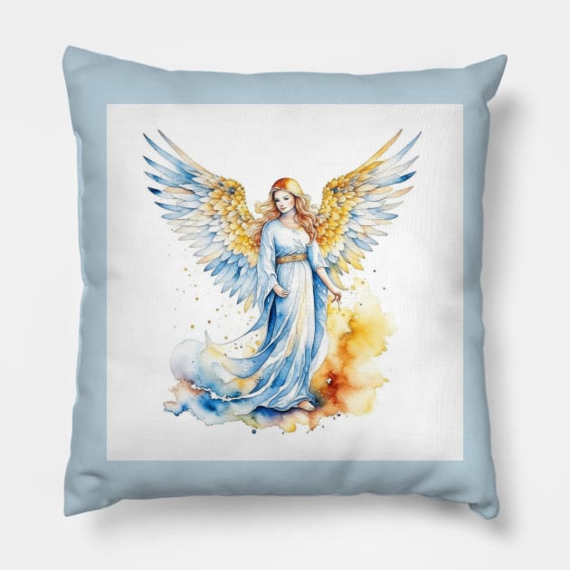 Christmas Angel Pillow by Oldetimemercan