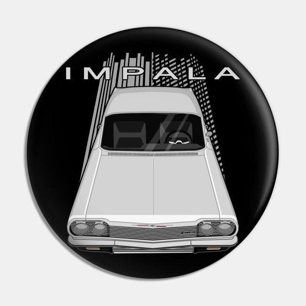 Chevrolet Impala SS 1964 - white Pin by V8social