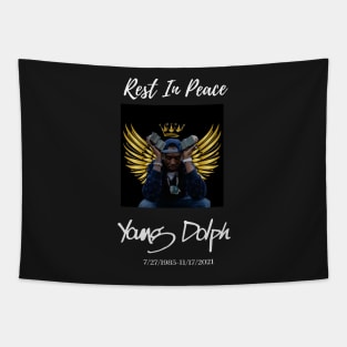 Rest in peace Young dolph Tapestry