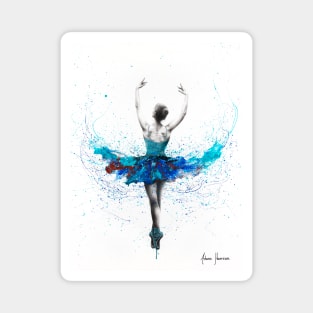 Floating Lake Ballet Magnet