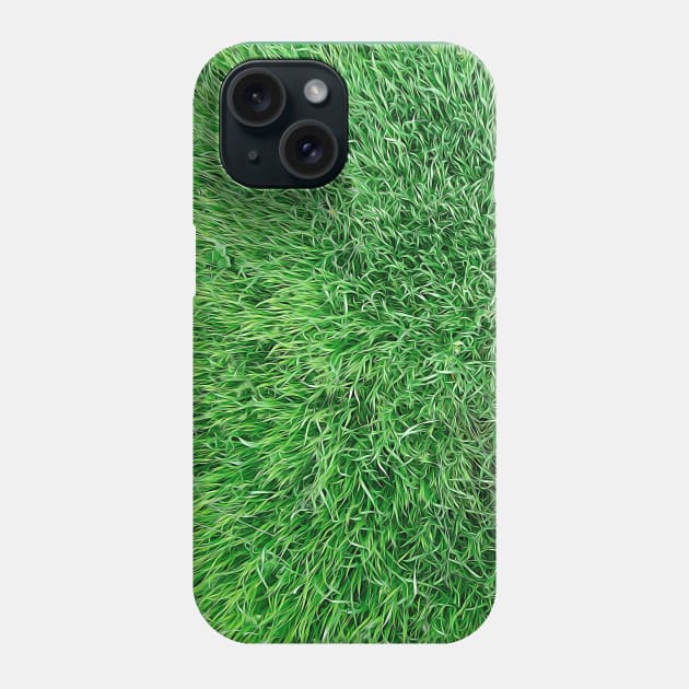 grass lawn Phone Case by psychoshadow